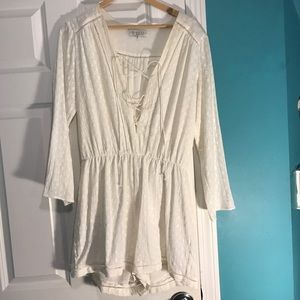WAYF White Romper